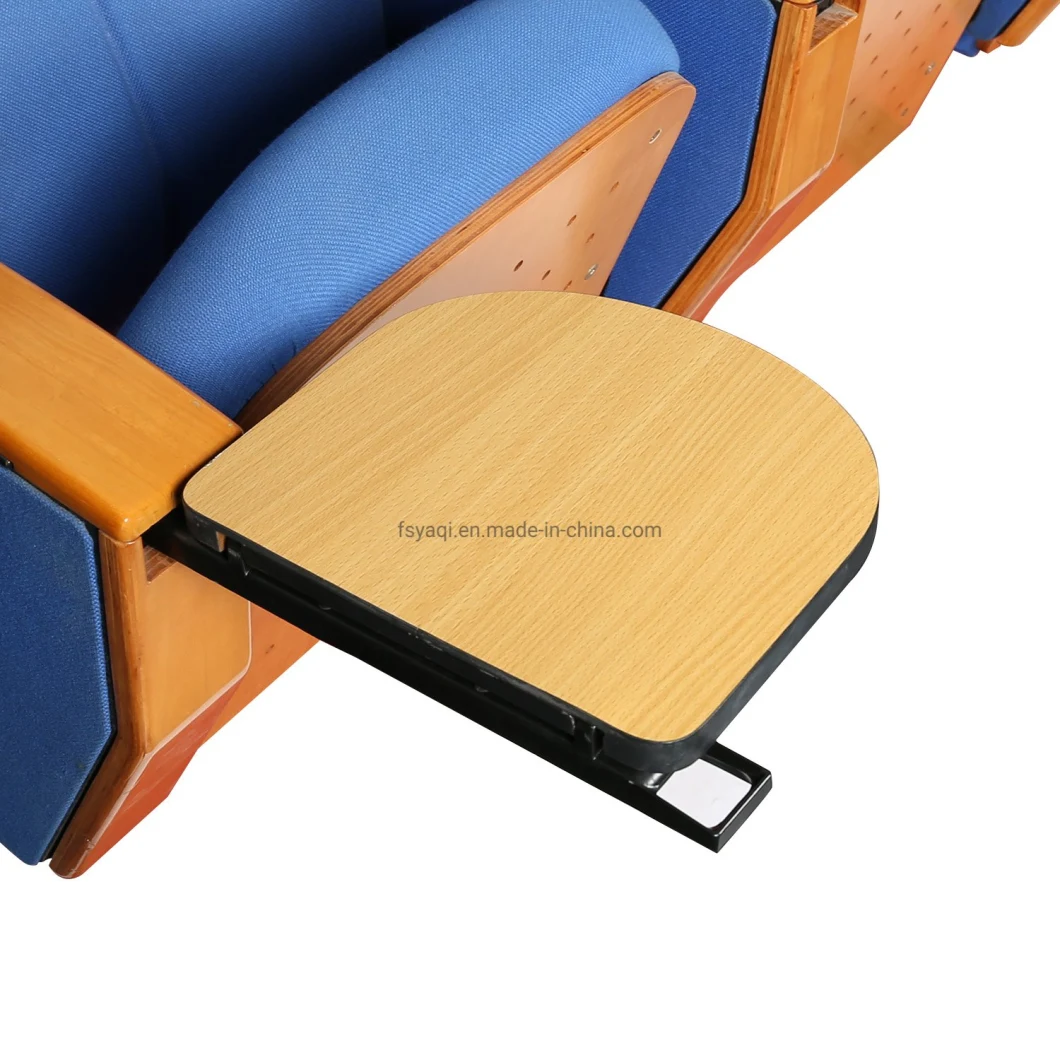 Hotsale Wooden Church Seats Theatre Cinema Seats Schoo Conference Hall Auditorium Chair (YA-08B)