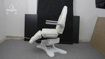 Chaise faciale de lit de massage électrique tournante de lit de station thermale de salon de meubles commerciaux