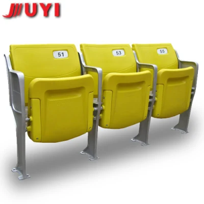 Chaises de sièges pliantes en plastique moulées par soufflage pour salle de conférence de salle de théâtre d'église de stade